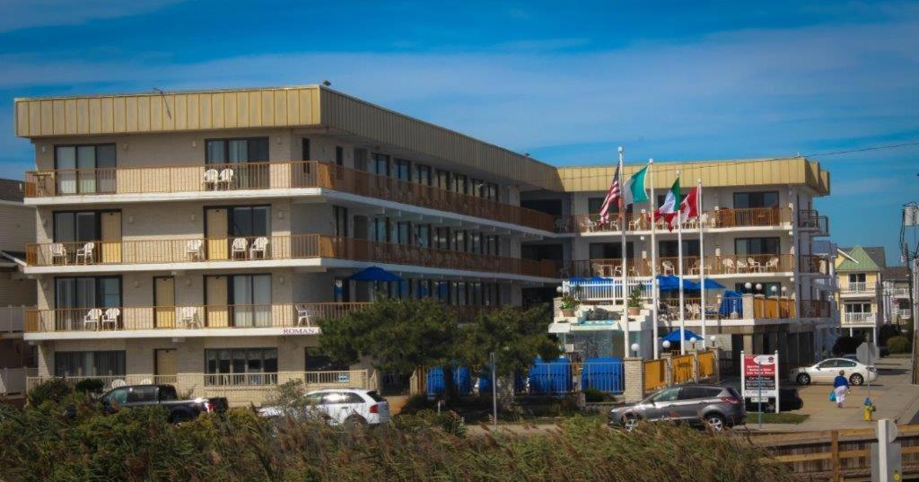 Roman Holiday Resort 노스와일드우드 외부 사진